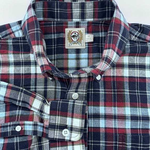 Cinch Plaid Button Down‎ Shirt Long Sleeve Western Casual Mens Size M - Picture 4 of 5